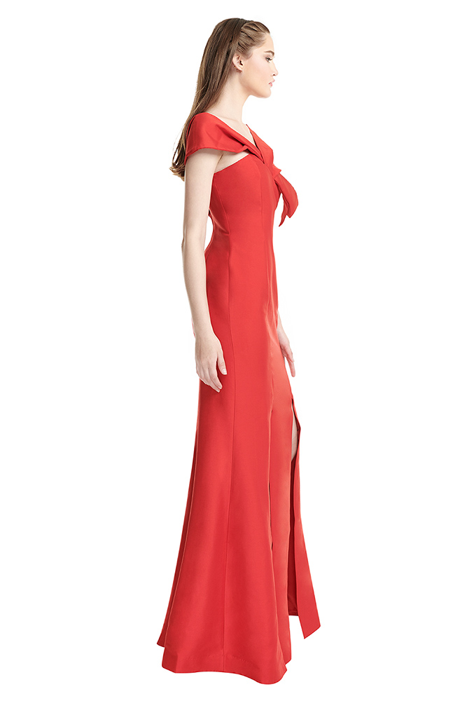 side view of the dress